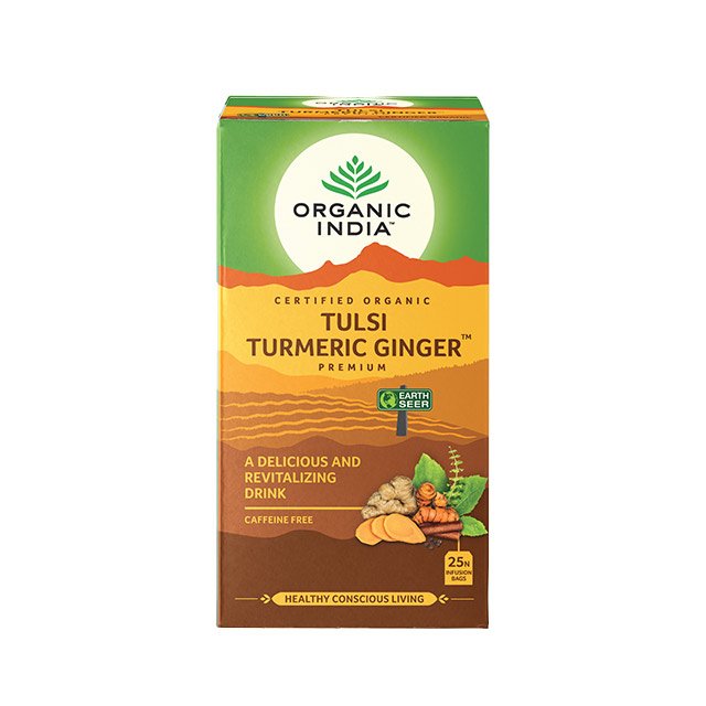 ORGANIC INDIA Tulsi Ginger Turmeric
